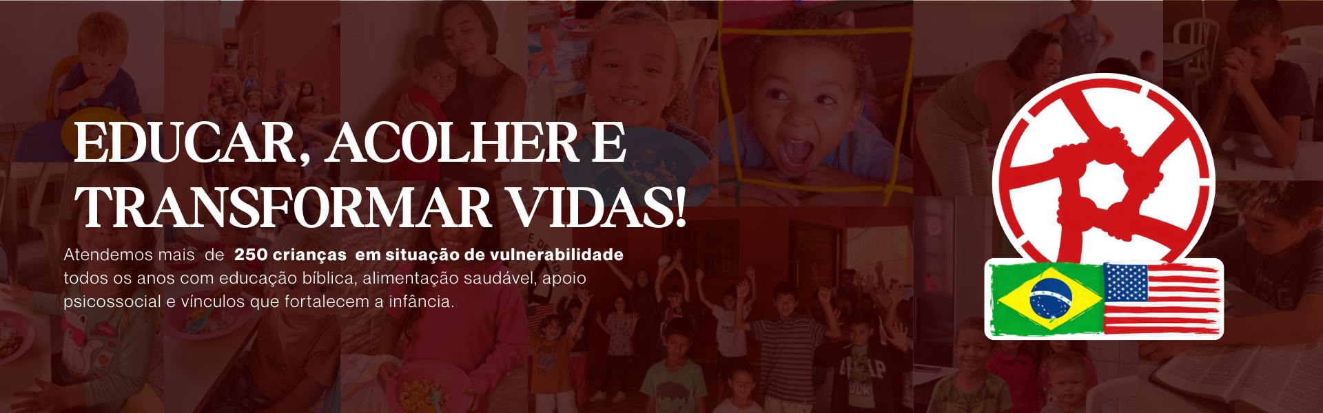 Crianças brincando